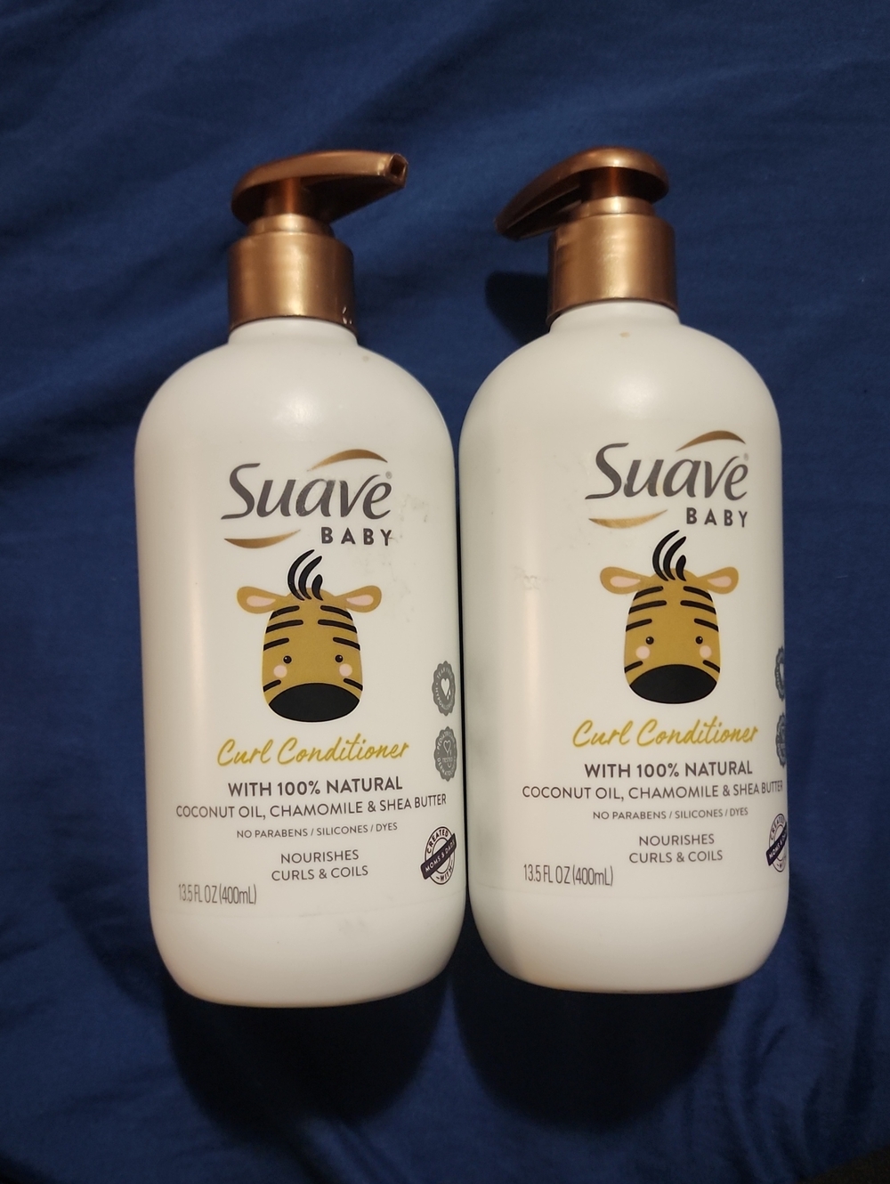 new Baby Curl Conditioner - White Bottle with Gold Pump